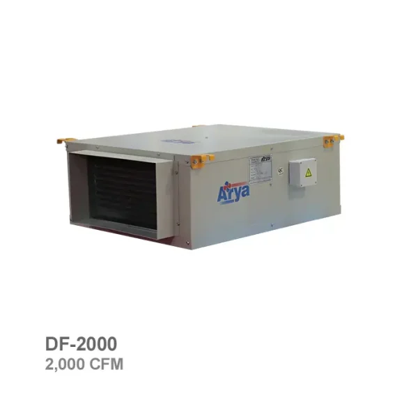 فن کویل کانالی تهویه آریا مدل DF-2000