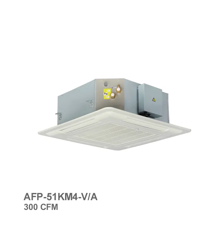 aren-four-way-cassette-fan-coil-300cfm فن کویل کاستی چهار طرفه 300CFM آرن مدل AFP-51KM4-V/A
