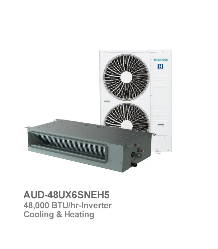 hisense-inverter-ducted-split-aud-48ux6sneh5 داکت اسپلیت اینورتر هایسنس مدل AUD-48UX6SNEH5