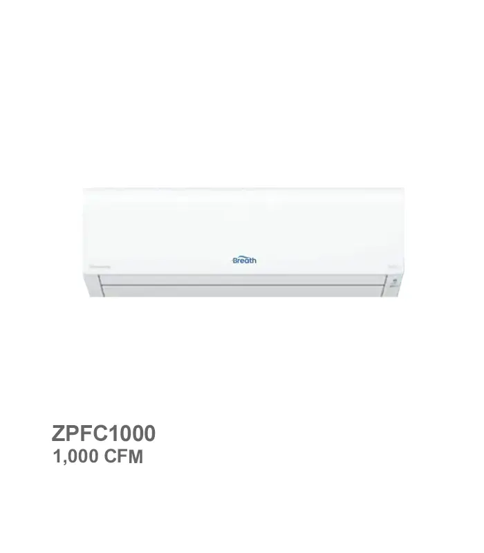breath-wall-mounted-fancoil-1000cfm فن کویل دیواری 1000CFM برث (Breath) مدل ZPFC1000