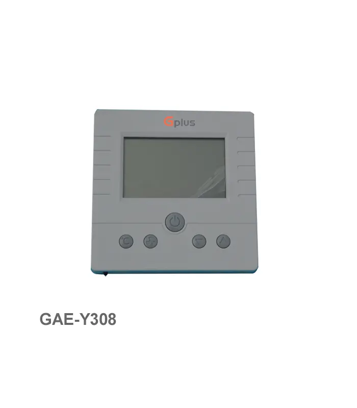 ترموستات توکار سیمی فن کویل سقفی توکار جی پلاس