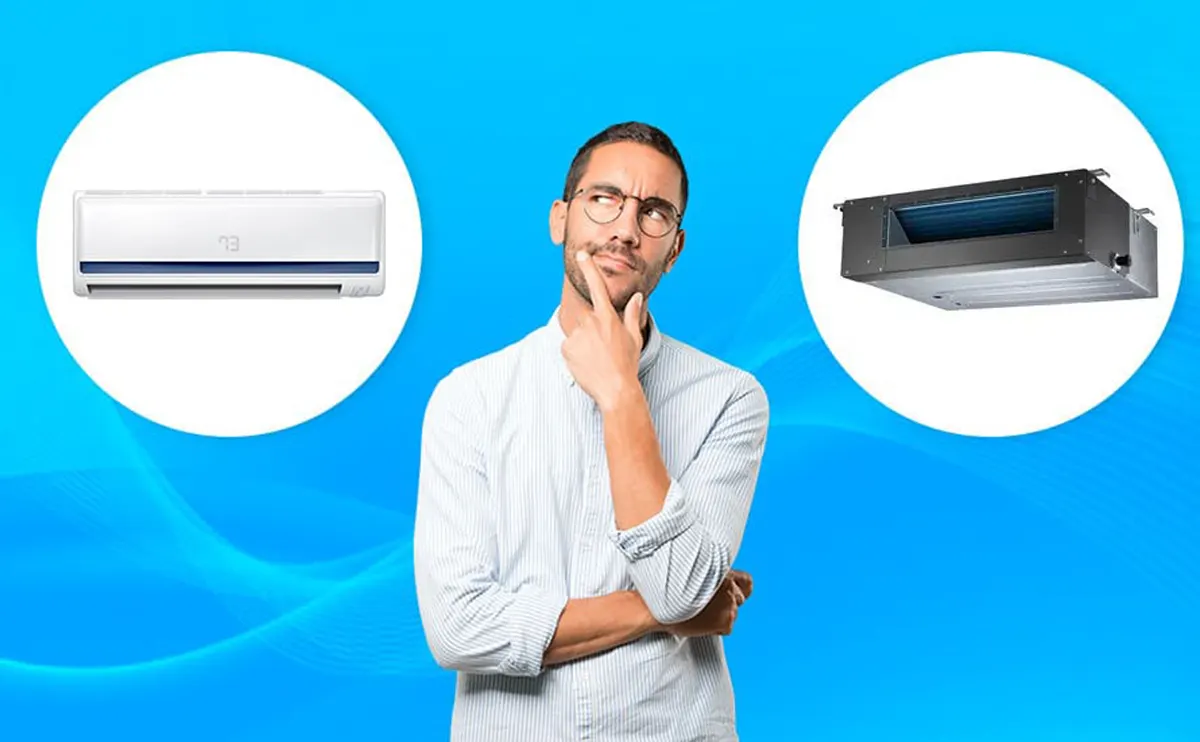 کولر گازی یا داکت اسپلیت؟ مقایسه کامل برای انتخاب بهتر
