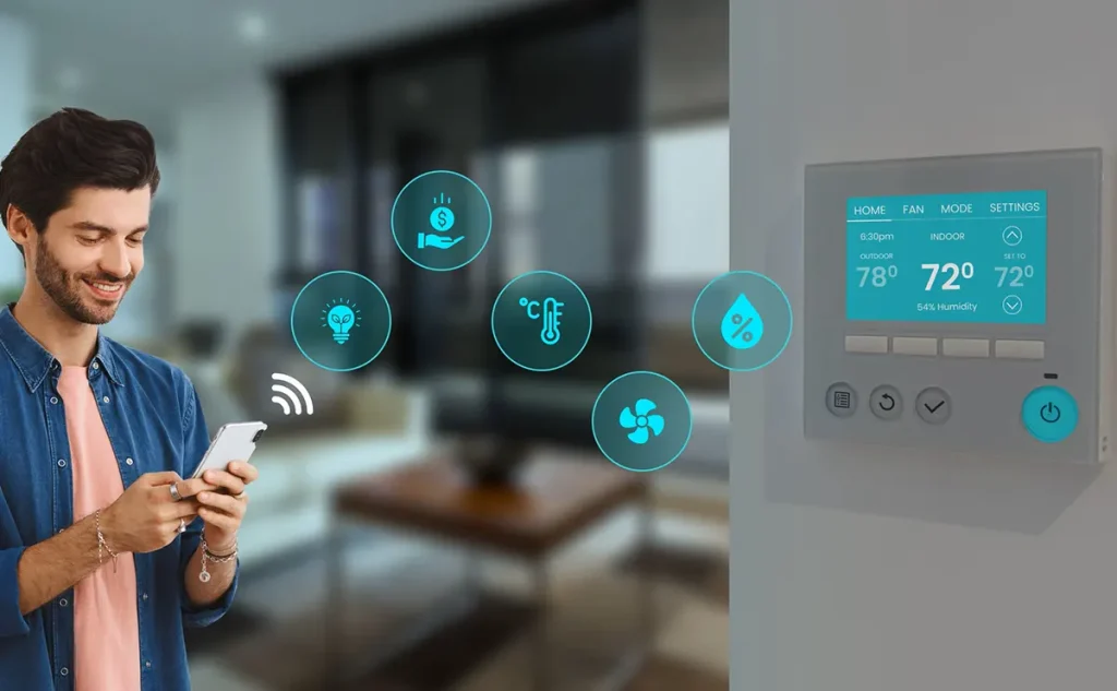 مزایای استفاده از ترموستات هوشمند در سیستم‌های گرمایشی