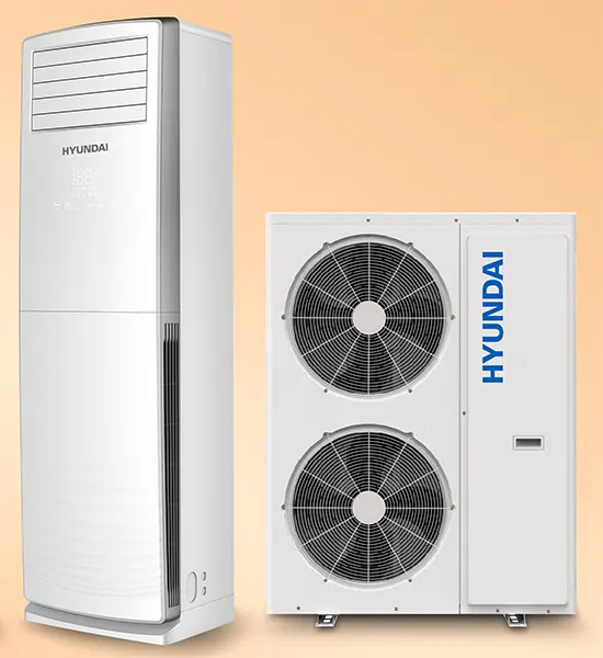 کولر گازی ایستاده سرد و گرم هیوندای مدل HACF-4840