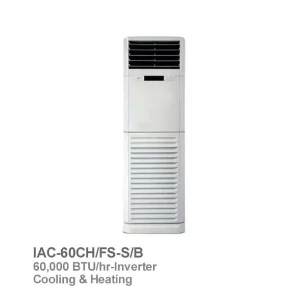 کولر گازی ایستاده ایران رادیاتور 60000 مدل IAC-60CH/FS-S/B